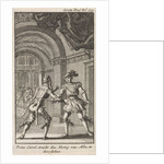 Don Carlos is trying to murder the Duke of Alva by Engelbrecht Boucquet