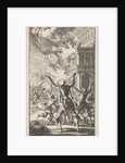 Fire in the Escorial, The Royal Site of San Lorenzo de El Escorial by Anonymous