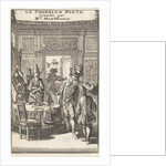 Don Pascale tears, in the presence of Don Henrique, Angelique and Marcelle, the hat of lackey Gusman's head by Adriaan Braakman