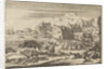 Earthquake in Jamaica where the city Port Royal is destroyed, 1615 by Pieter van der Aa I