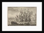 Battle of Beachy Head by Pieter van der Aa I