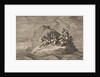 Sad state of seven sailors from the ship The Karseboom, wrecked at Halmstad by Pieter van der Aa I