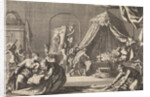 Death of Christoph Bernhard von Galen, Bishop of Münster, 1678 by Pieter van der Aa I