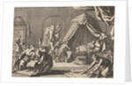 Death of Christoph Bernhard von Galen, Bishop of Münster, 1678 by Pieter van der Aa I