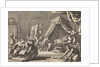 Death of Christoph Bernhard von Galen, Bishop of Münster, 1678 by Pieter van der Aa I
