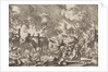 Fire in Trondheim, Norway 1681 by Pieter van der Aa I