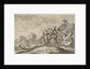 Marshal Turenne falls dead from his horse by Pieter van der Aa I