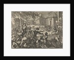 Magdeburg conquered by Tilly while defenseless civilians are massacred, 1631 by Pieter van der Aa I