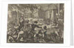 Magdeburg conquered by Tilly while defenseless civilians are massacred, 1631 by Pieter van der Aa I