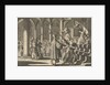 Margaret Church in La Rochelle, France, is Catholically re-consecrated by lashing the pulpit, pillars and benches with rods, 1628 by Pieter van der Aa I