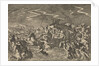King Louis XIII caught up in floods and windstorms near Narbonne, France 1632 by Pieter van der Aa I