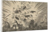 The Dutch ship Walcheren explodes along with five Portuguese ships, 1631 by Pieter van der Aa I