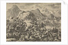 Pappenheim beats the resurrected farmers in Austria near Linz on the Danube, 1626 by Pieter van der Aa I