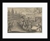 Market in Frankfurt, Germany, during the coronation of Emperor Ferdinand II, 1619 by Pieter van der Aa I