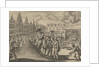 Market in Frankfurt, Germany, during the coronation of Emperor Ferdinand II, 1619 by Pieter van der Aa I