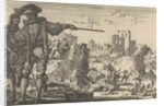 Spinola lets break down the walls of Mülheim, 1614 by Pieter van der Aa I