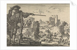 Spinola lets break down the walls of Mülheim, 1614 by Pieter van der Aa I