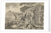 Count Wirich Philipp von Daun, Count Falkenstein, killed by Spaniards at a watermill by Pieter van der Aa I