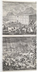 Noah loads all the animals in the Ark, The Flood by Jan Luyken