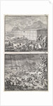 Noah loads all the animals in the Ark, The Flood by Jan Luyken