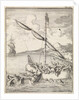 Fight at a Malaysian canoe in the Bay of Siam, Thailand by Abraham de Hondt