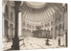 Interior of the Holy Sepulchre in Jerusalem Israel by Jan Luyken
