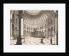 Interior of the Holy Sepulchre in Jerusalem Israel by Jan Luyken