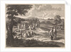 Women Ramla grieving at a grave by Jan Luyken
