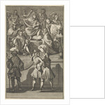 Receipt of Cornelis de Bruyn as a new member of the Bentvueghels, 1674 by Caspar Luyken