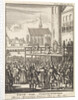 Johan van Barneveld kneels on the scaffold for his beheading, 1619 by Jan Claesz ten Hoorn