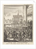 Johan van Barneveld kneels on the scaffold for his beheading, 1619 by Jan Claesz ten Hoorn