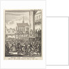 Johan van Barneveld kneels on the scaffold for his beheading, 1619 by Jan Claesz ten Hoorn