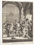 Unsuccessful attempt on Prince William I of Orange Antwerp, 1582, Belgium by Jan Claesz ten Hoorn