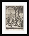 Unsuccessful attempt on Prince William I of Orange Antwerp, 1582, Belgium by Jan Claesz ten Hoorn
