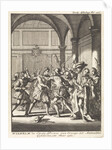 Unsuccessful attempt on Prince William I of Orange Antwerp, 1582, Belgium by Jan Claesz ten Hoorn