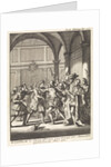 Unsuccessful attempt on Prince William I of Orange Antwerp, 1582, Belgium by Jan Claesz ten Hoorn