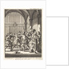 Unsuccessful attempt on Prince William I of Orange Antwerp, 1582, Belgium by Jan Claesz ten Hoorn