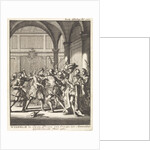 Unsuccessful attempt on Prince William I of Orange Antwerp, 1582, Belgium by Jan Claesz ten Hoorn