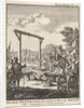 Georg Petersson, favorite of King Erick is broken on the wheel, 1517 by Jan Claesz ten Hoorn