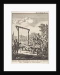 Georg Petersson, favorite of King Erick is broken on the wheel, 1517 by Jan Claesz ten Hoorn