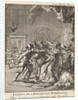 James I of Scotland is killed by traitors cruelly, 1437 by Jan Claesz ten Hoorn