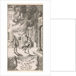 Title page for Les coups de l'Amour et de la Fortune by Antoine Schelte