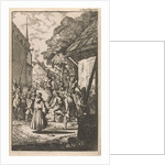 Fight of Don Clarazel with farmers in the village Uxel by Nathanael Holbeex
