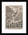 Sacrificial Ceremony before the Temple of Jupiter in Rome, Italy by Willem van de Water