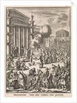 Sacrificial Ceremony before the Temple of Jupiter in Rome, Italy by Willem van de Water