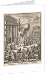 Sacrificial Ceremony before the Temple of Jupiter in Rome, Italy by Willem van de Water