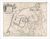 Historical map of Netherlands with the areas of the Batavians and Frisians V by Henricus Wetstein