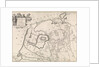 Historical map of Netherlands with the areas of the Batavians and Frisians V by Henricus Wetstein