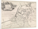 Historical map of the Netherlands at the time of the Batavians and Frisians II by Henricus Wetstein