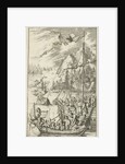 Meeting between the ships of Radirobanes and Meleander by Jan Claesz ten Hoorn